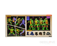 Tmnt Leonardo Raphael Michelangelo Donatello 4-Pack (Mirage Comics) Action Figure