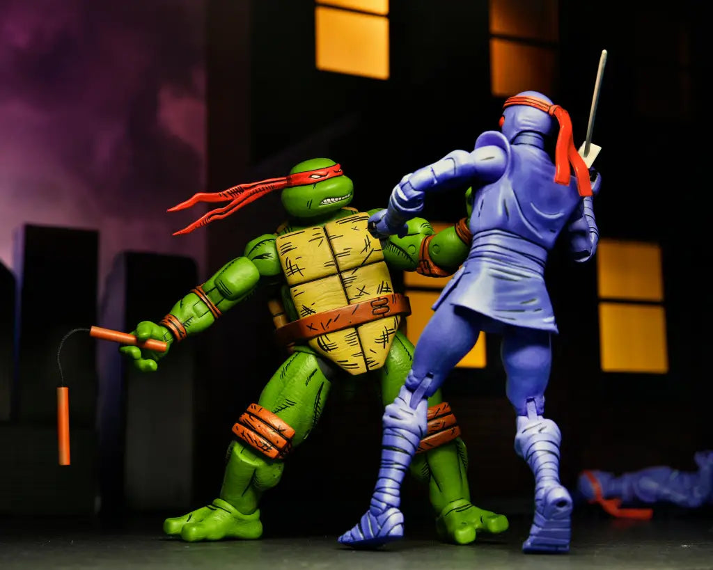 Tmnt Leonardo Raphael Michelangelo Donatello 4-Pack (Mirage Comics) Action Figure