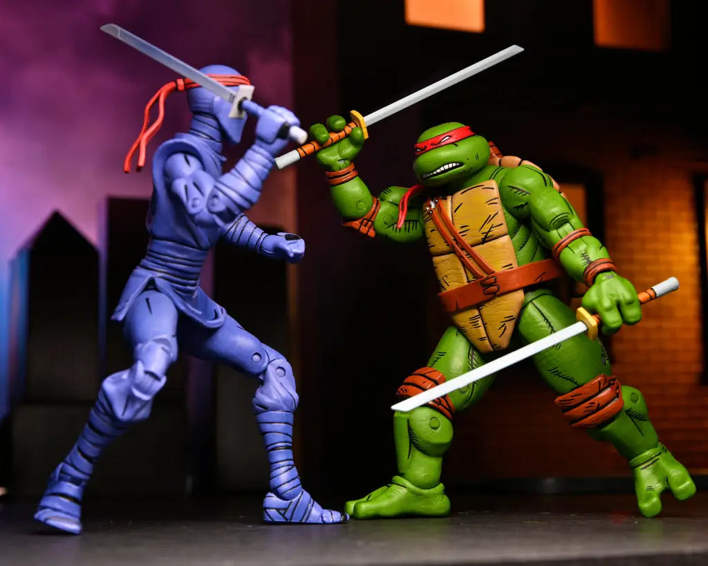 Tmnt Leonardo Raphael Michelangelo Donatello 4-Pack (Mirage Comics) Action Figure