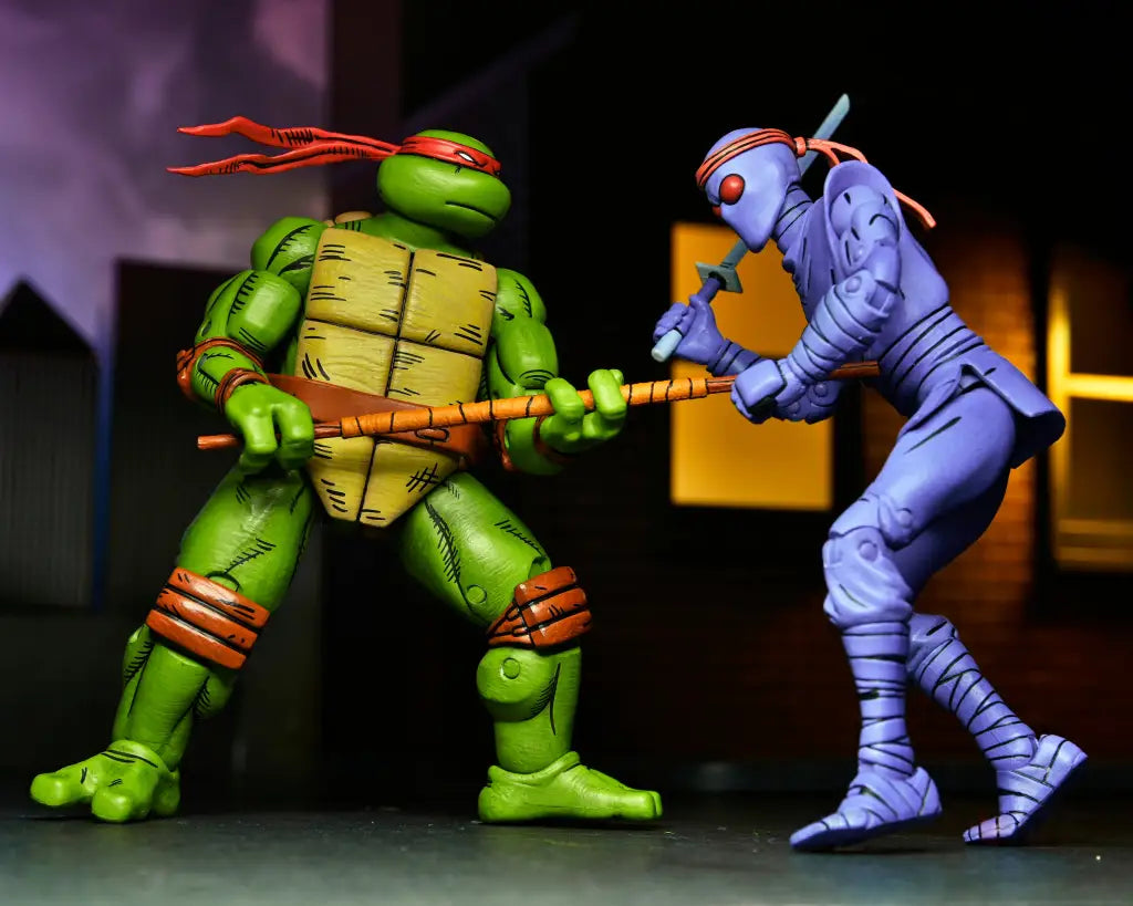 Leonardo, Raphael, Michelangelo & Donatello - Paquete de 4 figuras de acción de 7 pulgadas - Tortugas Ninja Mutantes Adolescentes: Mirage Comics - NECA Collectibles Leonardo, Raphael, Michelangelo & Donatello - Paquete de 4 figuras de acción de 7 pulgadas - Tortugas Ninja Mutantes Adolescentes: Mirage Comics - NECA Collectibles