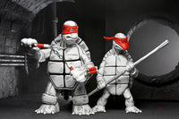 Tmnt (Mirage Comics) 7In Black And White First Turtles 2 Pack Action Figure