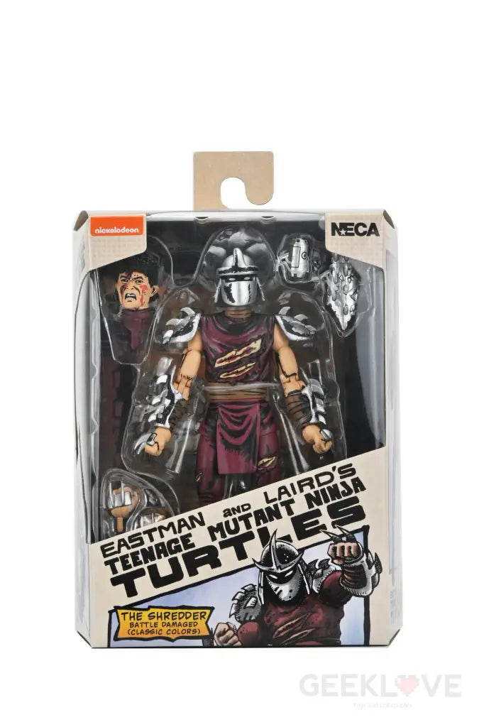 TMNT (Mirage Comics) Battle Damaged Shredder Action Figure Action Figure