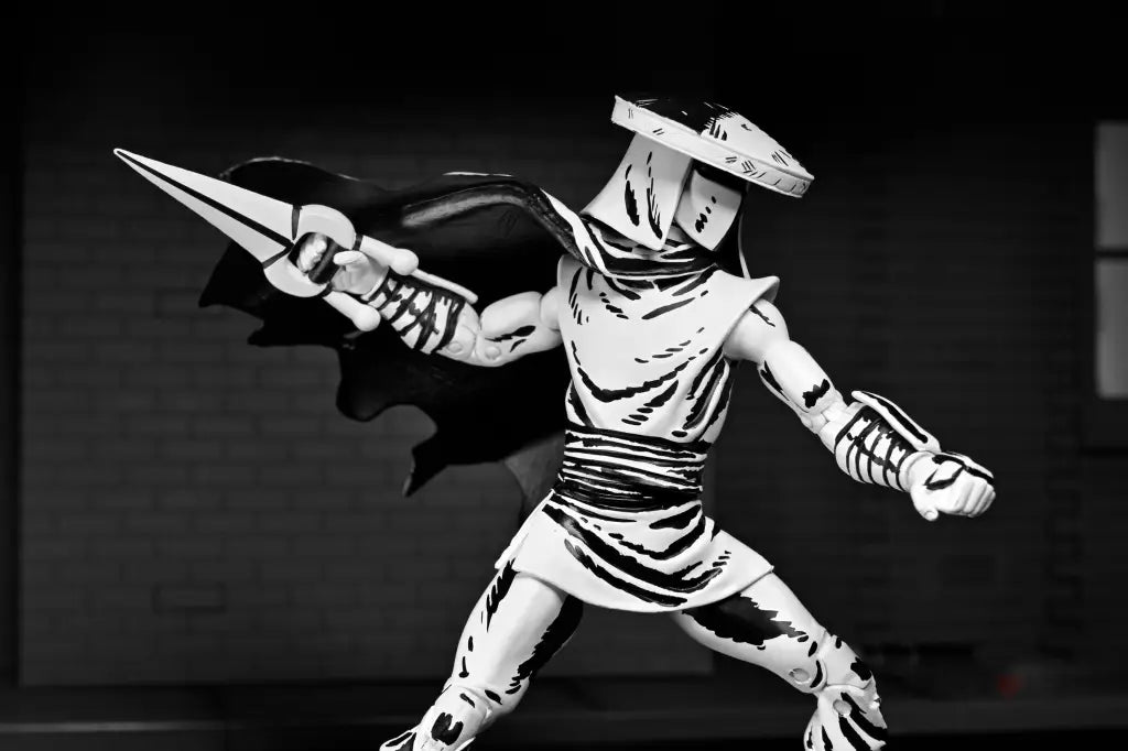 TMNT (Mirage Comics) Elite Foot Ninja Guard (Black & White) Action Figure Action Figure