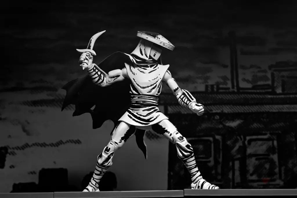 TMNT (Mirage Comics) Elite Foot Ninja Guard (Black & White) Action Figure Action Figure
