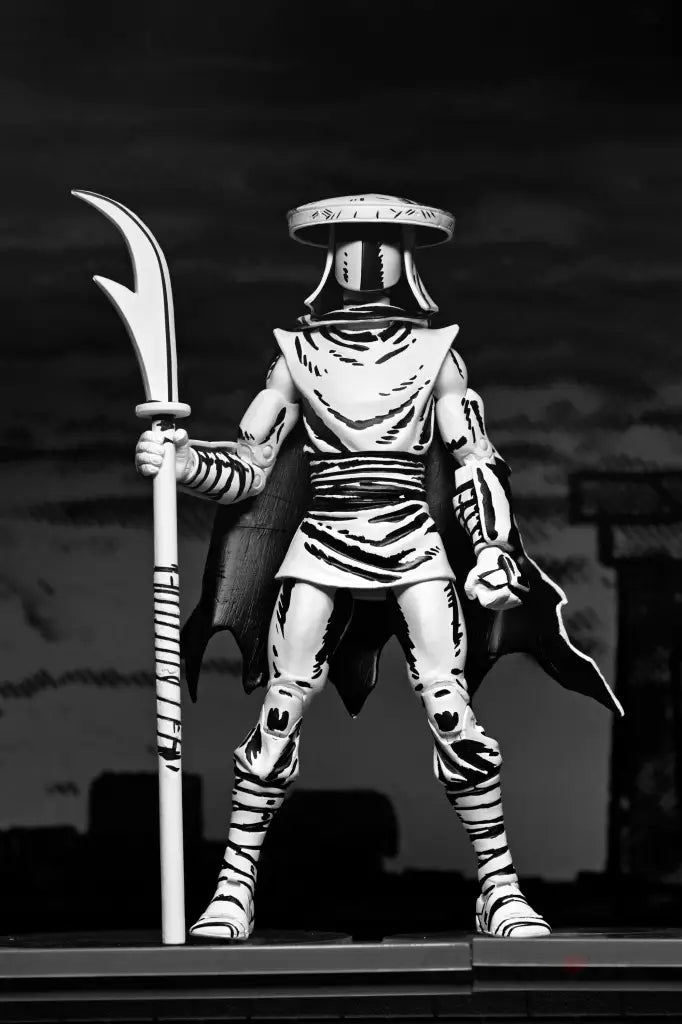 TMNT (Mirage Comics) Elite Foot Ninja Guard (Black & White) Action Figure Action Figure