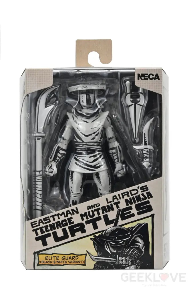 TMNT (Mirage Comics) Elite Foot Ninja Guard (Black & White) Action Figure Action Figure
