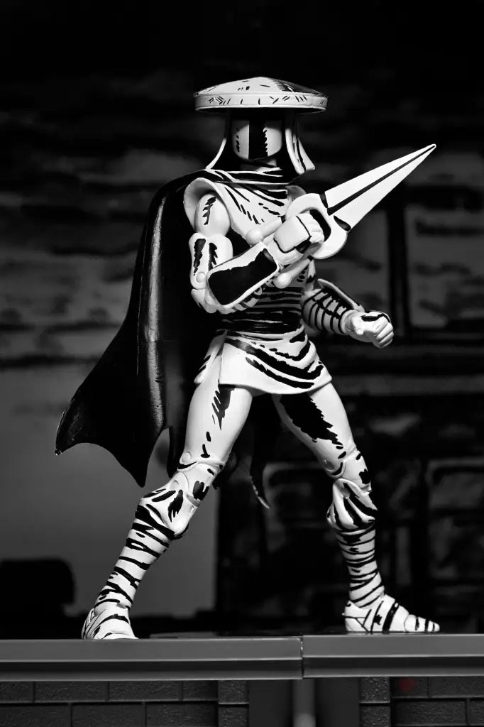 TMNT (Mirage Comics) Elite Foot Ninja Guard (Black & White) Action Figure Action Figure