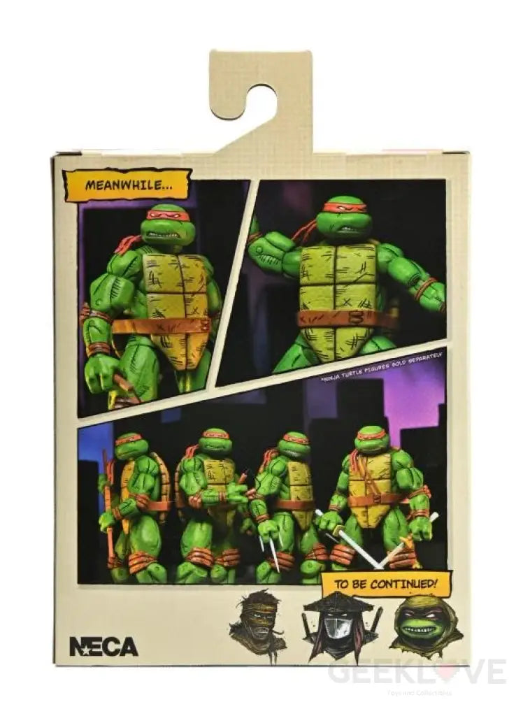 NECA TMNT Mirage Comics - Statua Renet | Action Figure Collezionabile Multicolore 83832 - 2