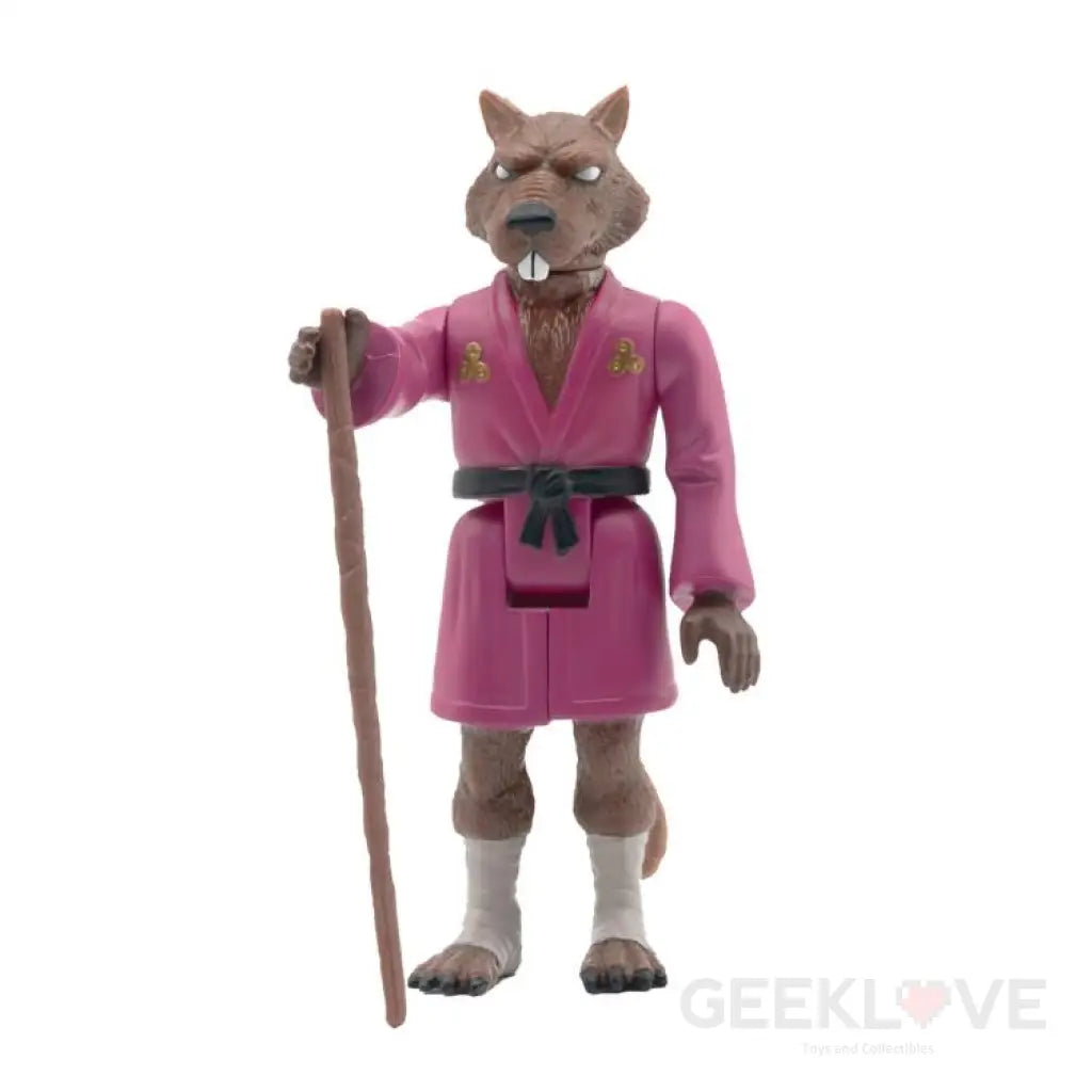 TMNT ReAction Splinter Figure - GeekLoveph