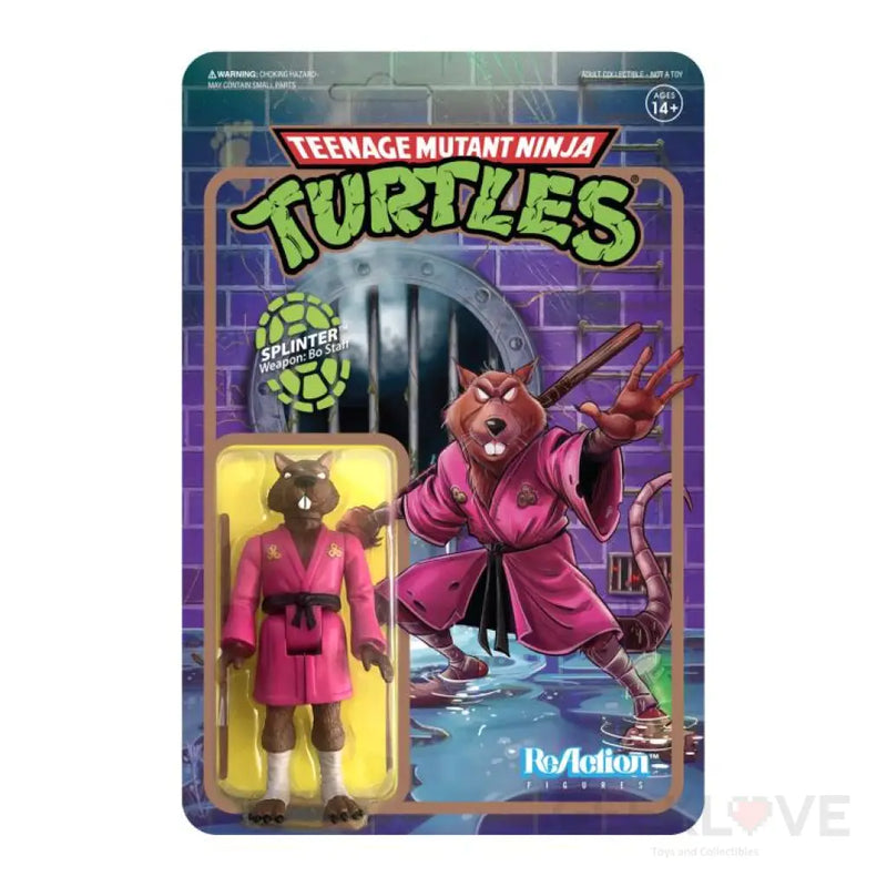 TMNT ReAction Splinter Figure