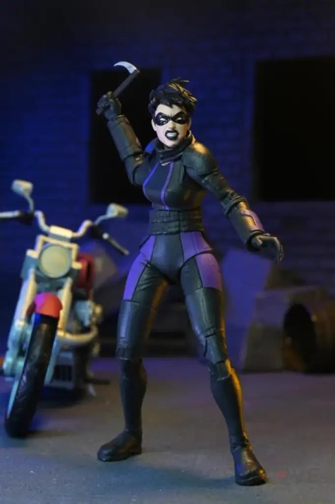 TMNT (The Last Ronin) 7in Casey Marie with Last Ronin Motorcycle Action figure