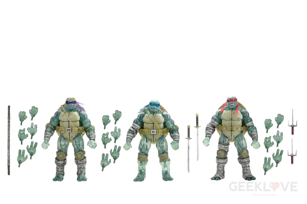 TMNT (The Last Ronin) 7in Ghost Brothers 3 Pack Action Figure