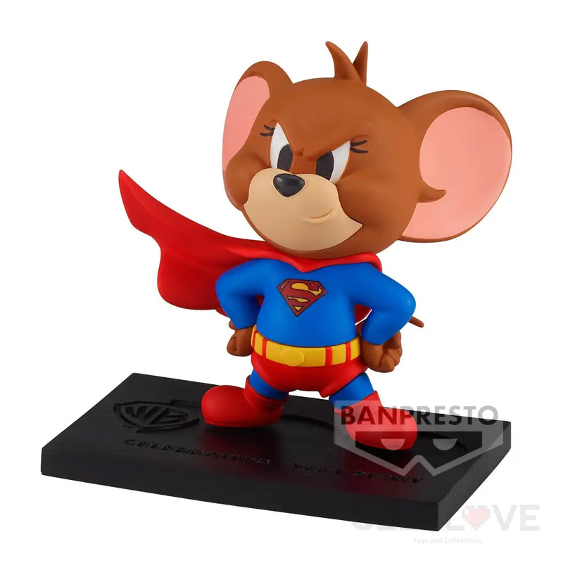 Tom And Jerry Figure Collection Tom And Jerry As Superman WB 100th Anniversary Ver.(B:Jerry)