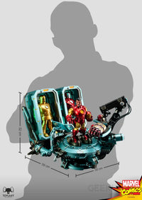 Toylaxy: Marvel Comics - Iron Man Hall of Armor Set B - GeekLoveph