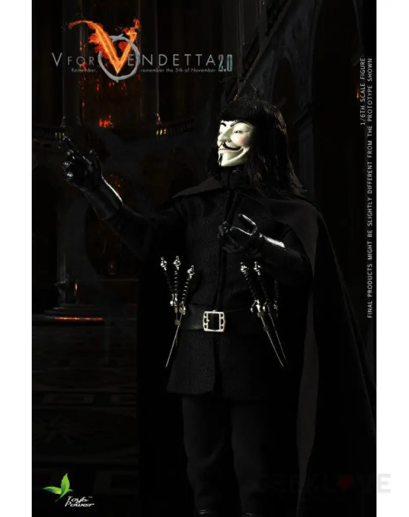 Toys Power: CT013 1/6 Scale V for VENDETTA 2.0 - GeekLoveph