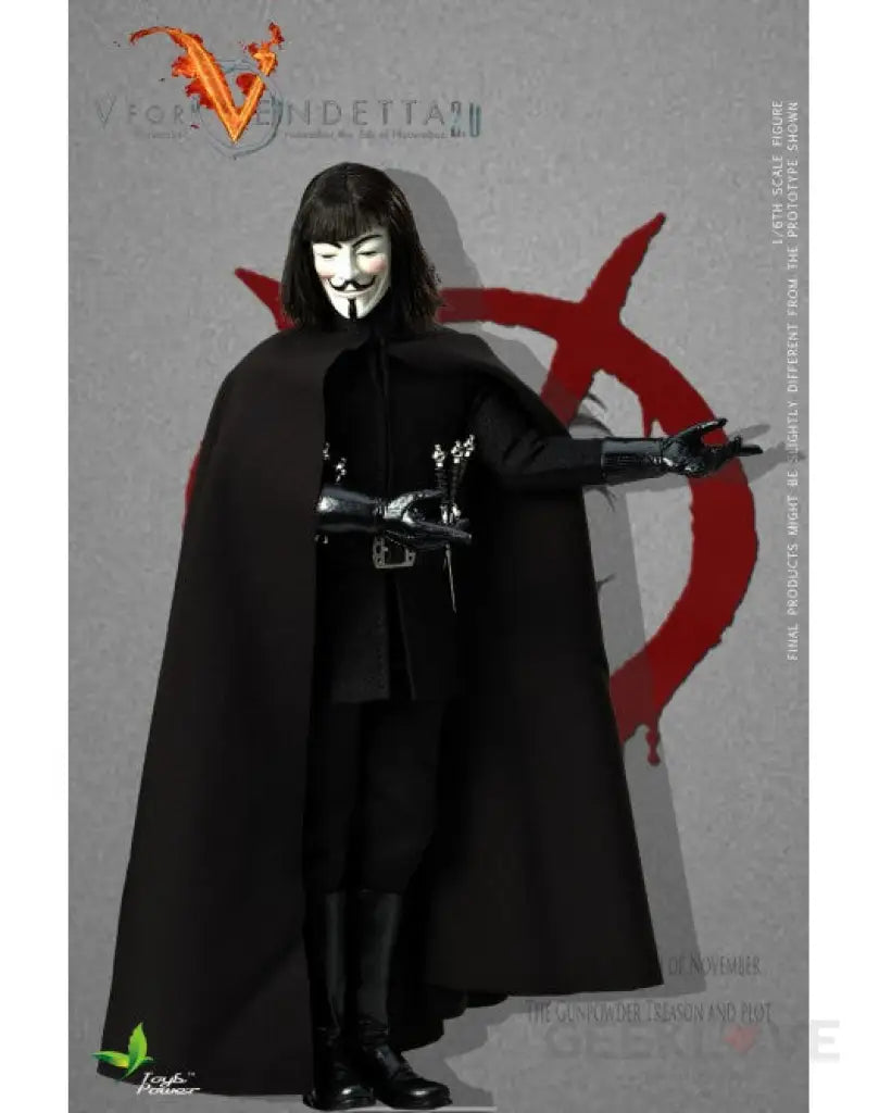 Toys Power: CT013 1/6 Scale V for VENDETTA 2.0 - GeekLoveph
