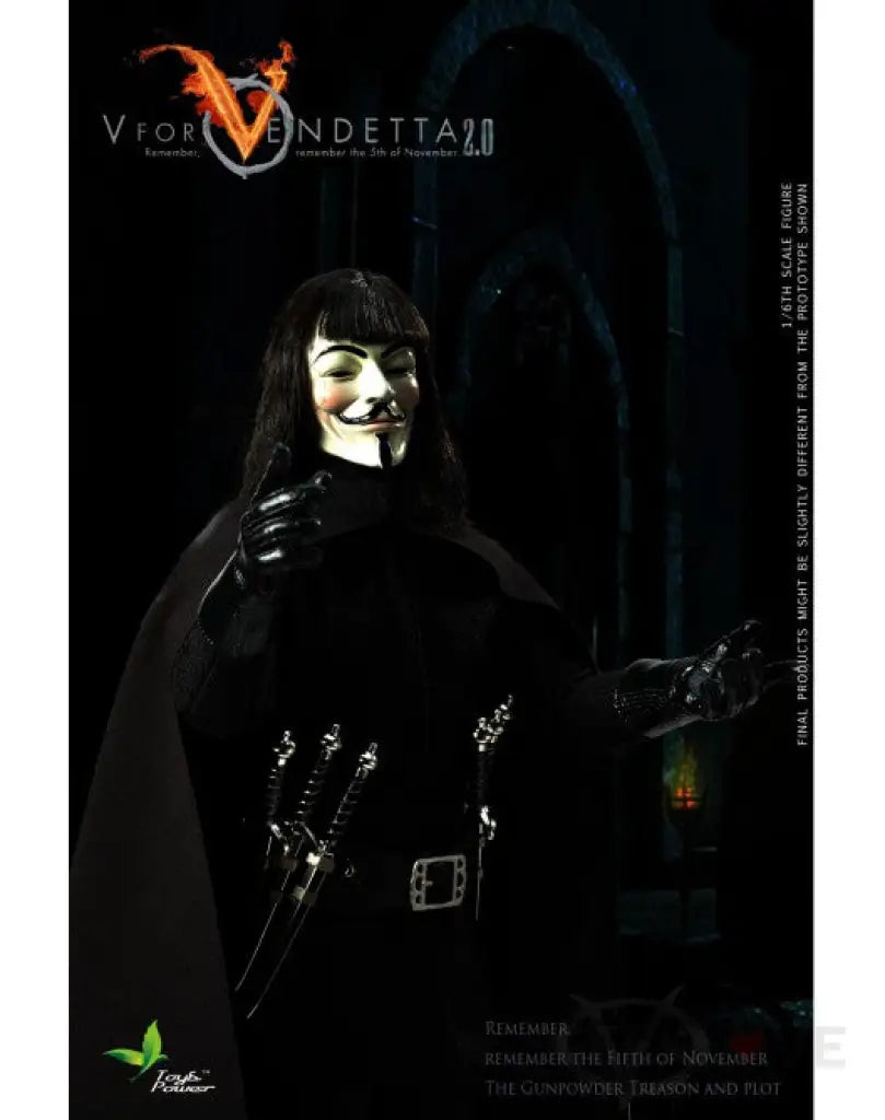 Toys Power: CT013 1/6 Scale V for VENDETTA 2.0 - GeekLoveph