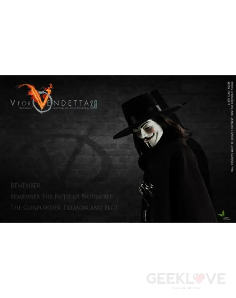Toys Power: CT013 1/6 Scale V for VENDETTA 2.0 - GeekLoveph