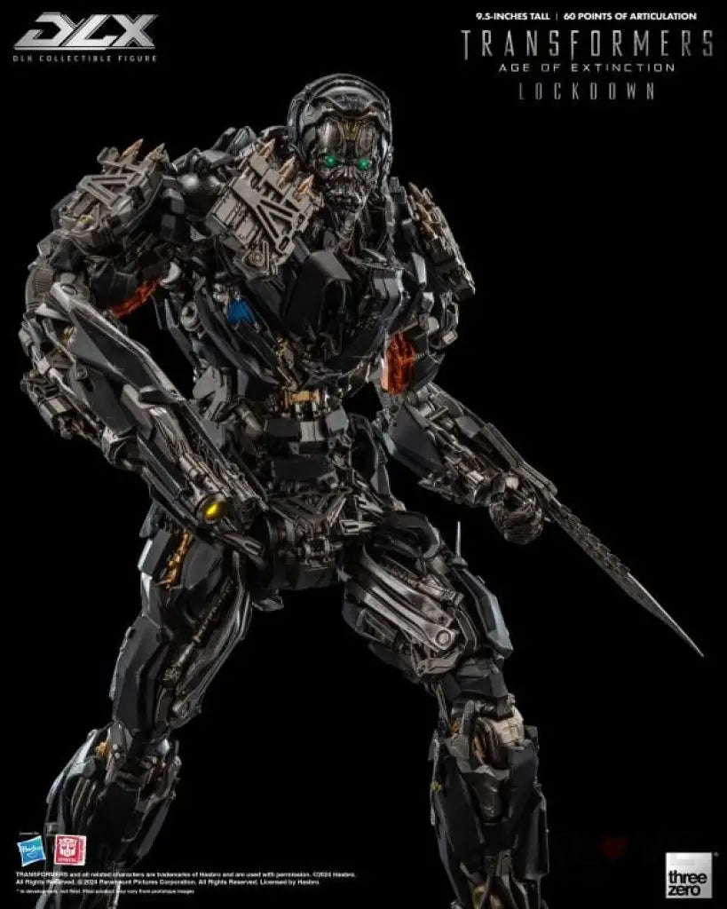 Transformers: Age Of Extinction - Dlx Lockdown Action Figure