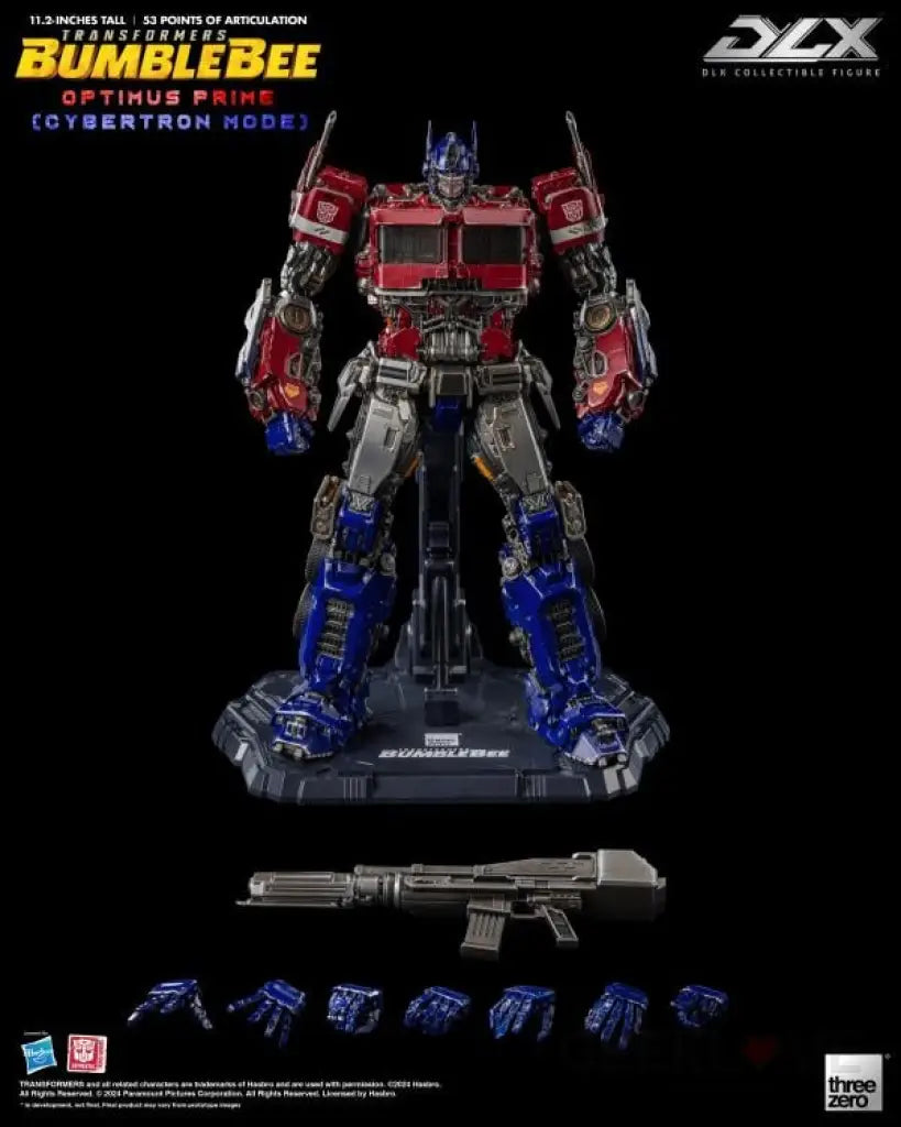 Transformers: Bumblebee Dlx Optimus Prime (Cybertron Mode) Action Figure