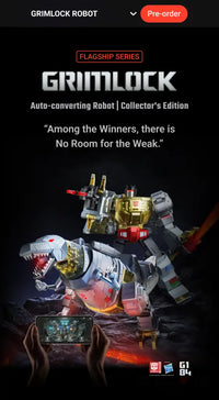 Transformers G1 Grimlock Overseas Version Pre Order Price Action Figure