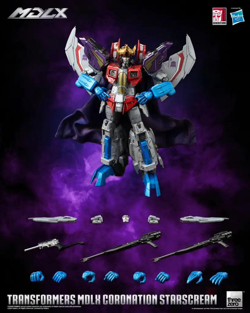 Transformers Mdlx Coronation Starscream Action Figure