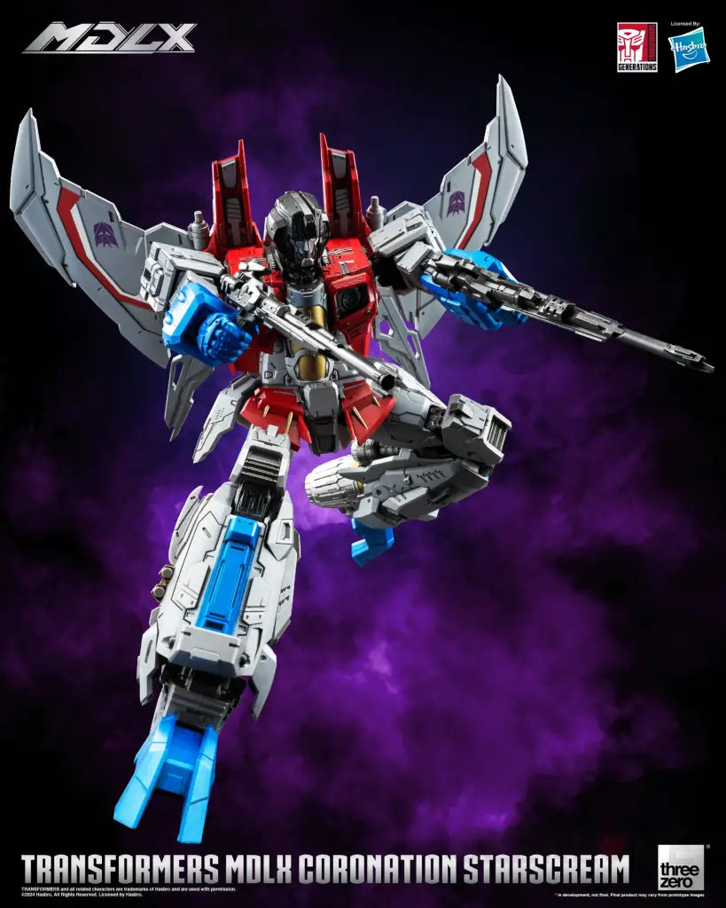 Transformers Mdlx Coronation Starscream Action Figure