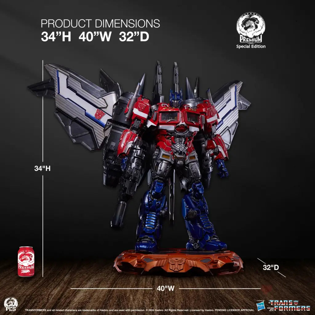 Transformers: Optimus Prime Museum Scale Statue - Jet Convoy Edition Museum Scale