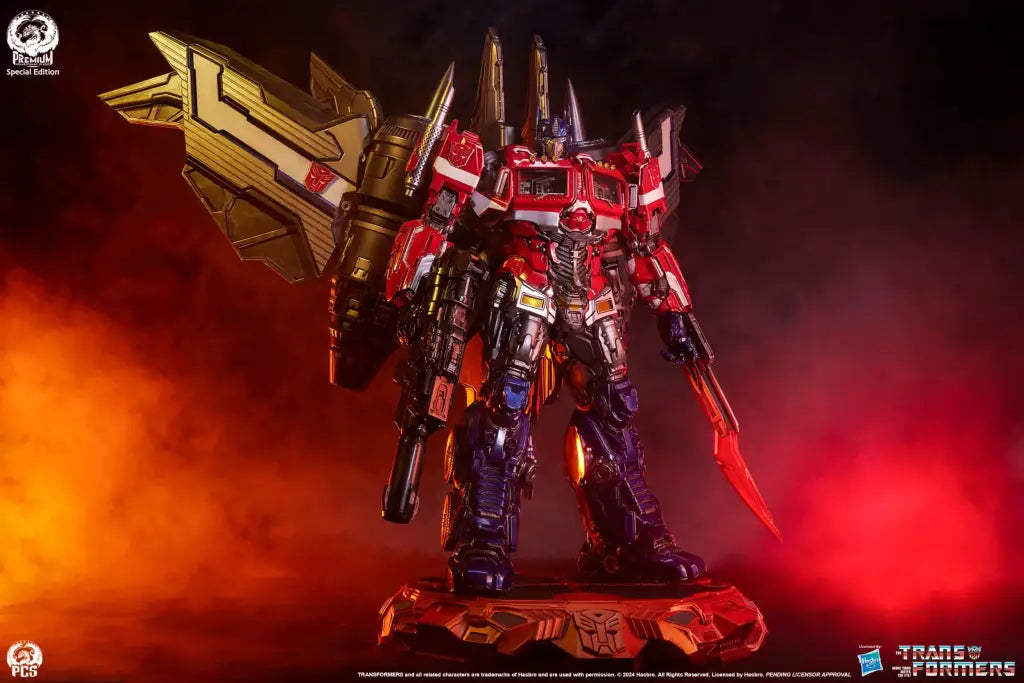 Transformers: Optimus Prime Museum Scale Statue - Jet Convoy Edition Museum Scale