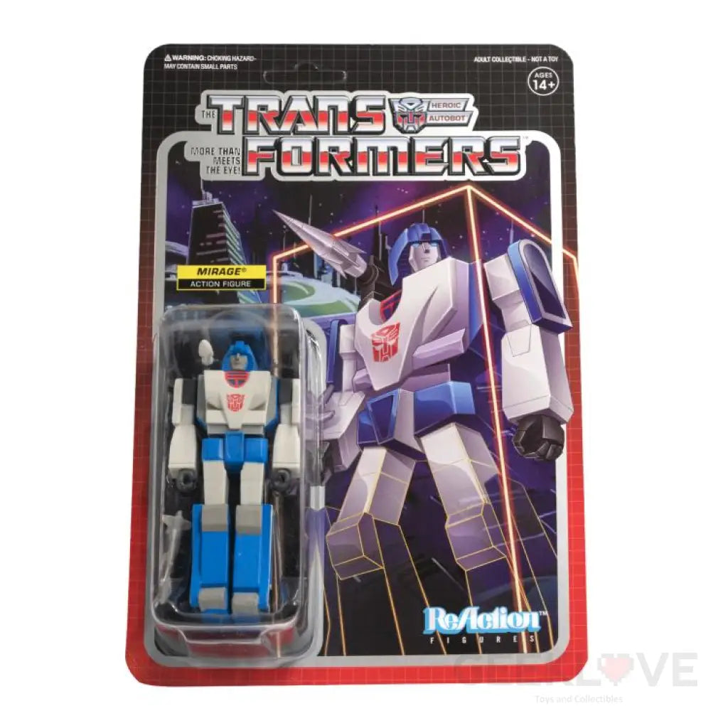 Transformers ReAction Mirage Figure - GeekLoveph