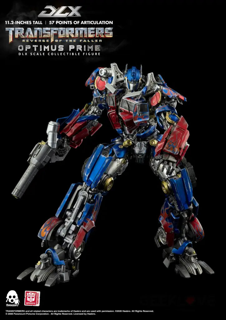 Transformers: Revenge of the Fallen – DLX Optimus Prime - GeekLoveph