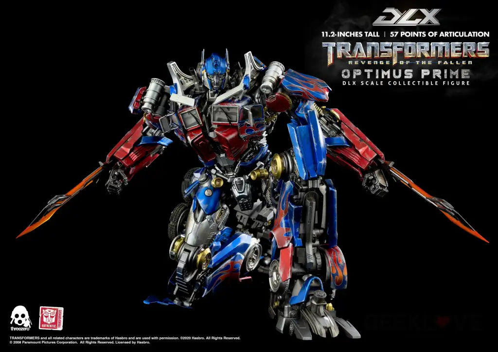 Transformers: Revenge of the Fallen – DLX Optimus Prime - GeekLoveph