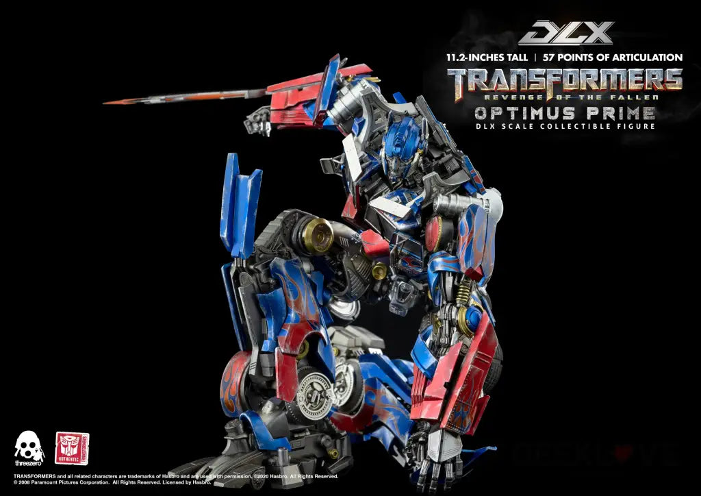 Transformers: Revenge of the Fallen – DLX Optimus Prime - GeekLoveph