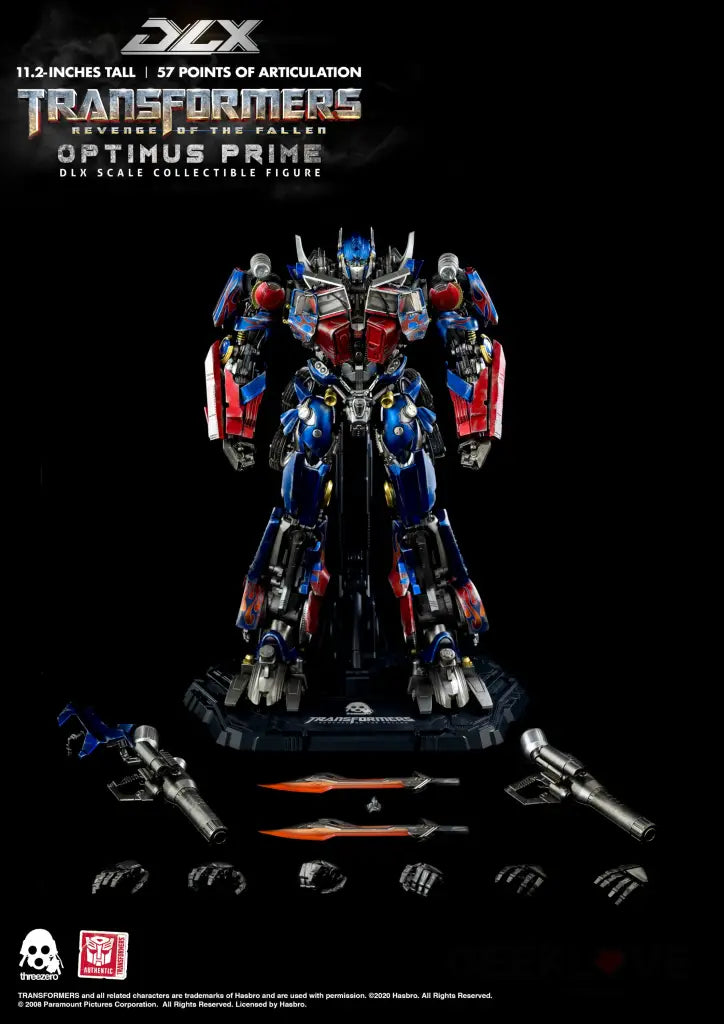 Transformers: Revenge of the Fallen – DLX Optimus Prime - GeekLoveph
