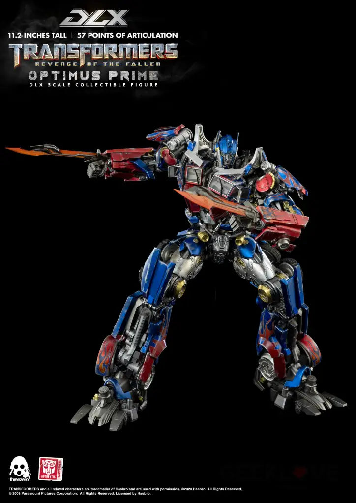 Transformers: Revenge of the Fallen – DLX Optimus Prime - GeekLoveph