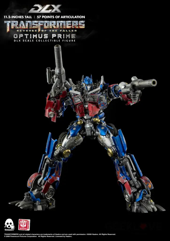 Transformers: Revenge of the Fallen – DLX Optimus Prime - GeekLoveph