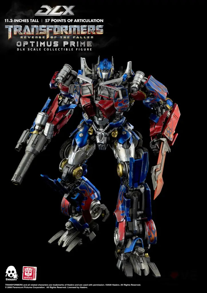 Transformers: Revenge of the Fallen – DLX Optimus Prime - GeekLoveph