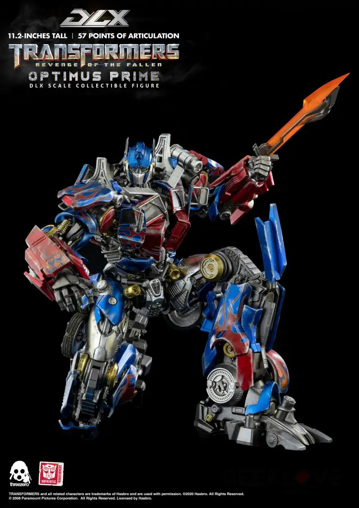Transformers: Revenge of the Fallen – DLX Optimus Prime - GeekLoveph