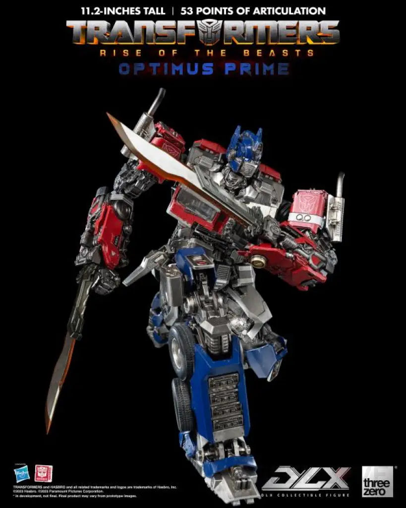 Transformers: Rise Of The Beasts - Dlx Optimus Prime Action Figure