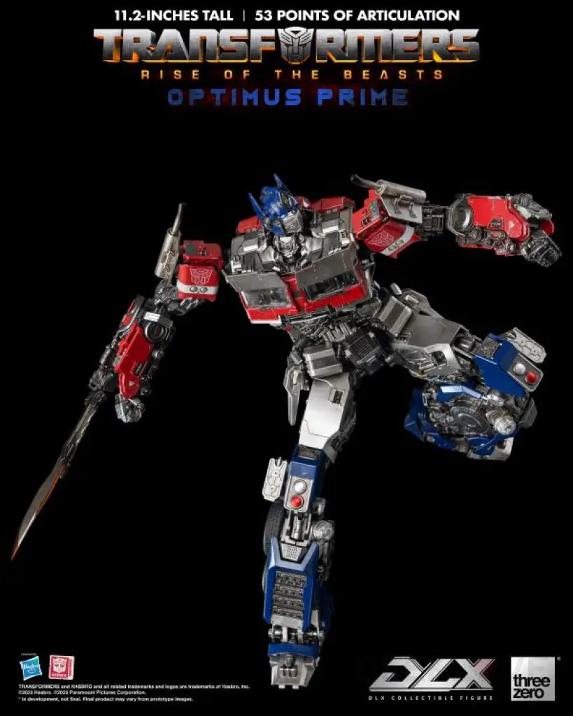 Transformers: Rise Of The Beasts - Dlx Optimus Prime Action Figure