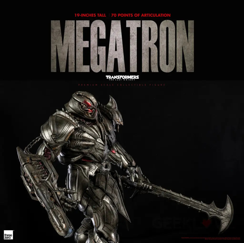 Transformers:  The Last Knight - Premium Megatron Deluxe Edition Preorder