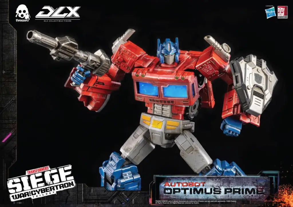 Transformers: War For Cybertron Trilogy Dlx Optimus Prime Action Figure