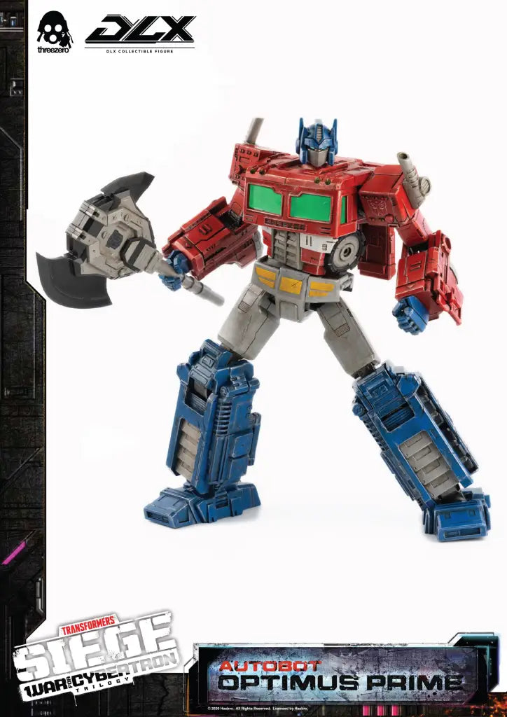 Transformers: War for Cybertron Trilogy DLX Scale Collectible Series Optimus Prime - GeekLoveph