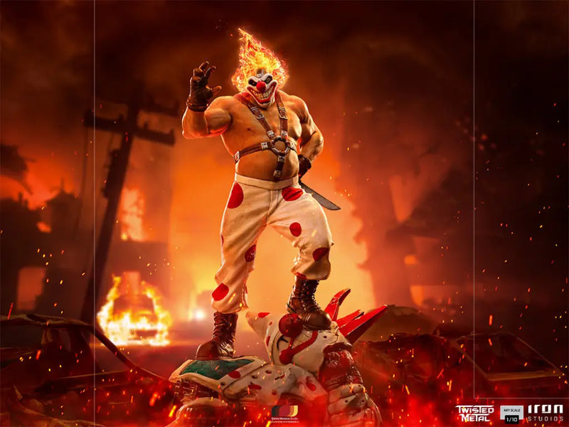 Twisted Metal - Sweet Tooth Needles Kane Art Scale 1/10 Statue