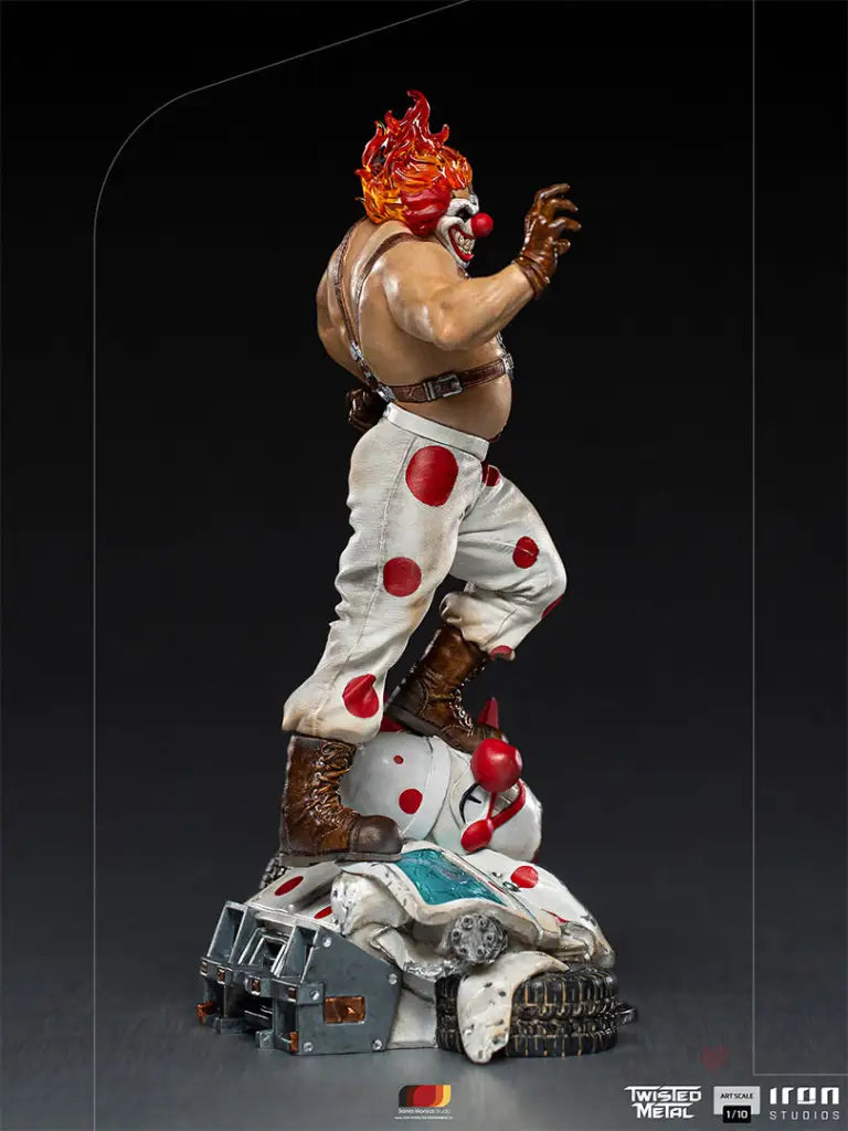 Twisted Metal - Sweet Tooth Needles Kane Art Scale 1/10 Statue - GeekLoveph
