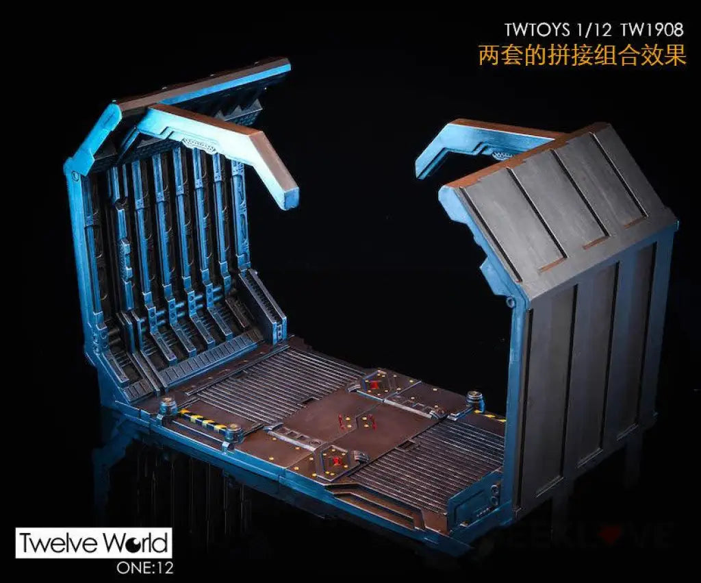 TWTOYS: TW1908 1/12 Garage Space capsule scene platform - GeekLoveph