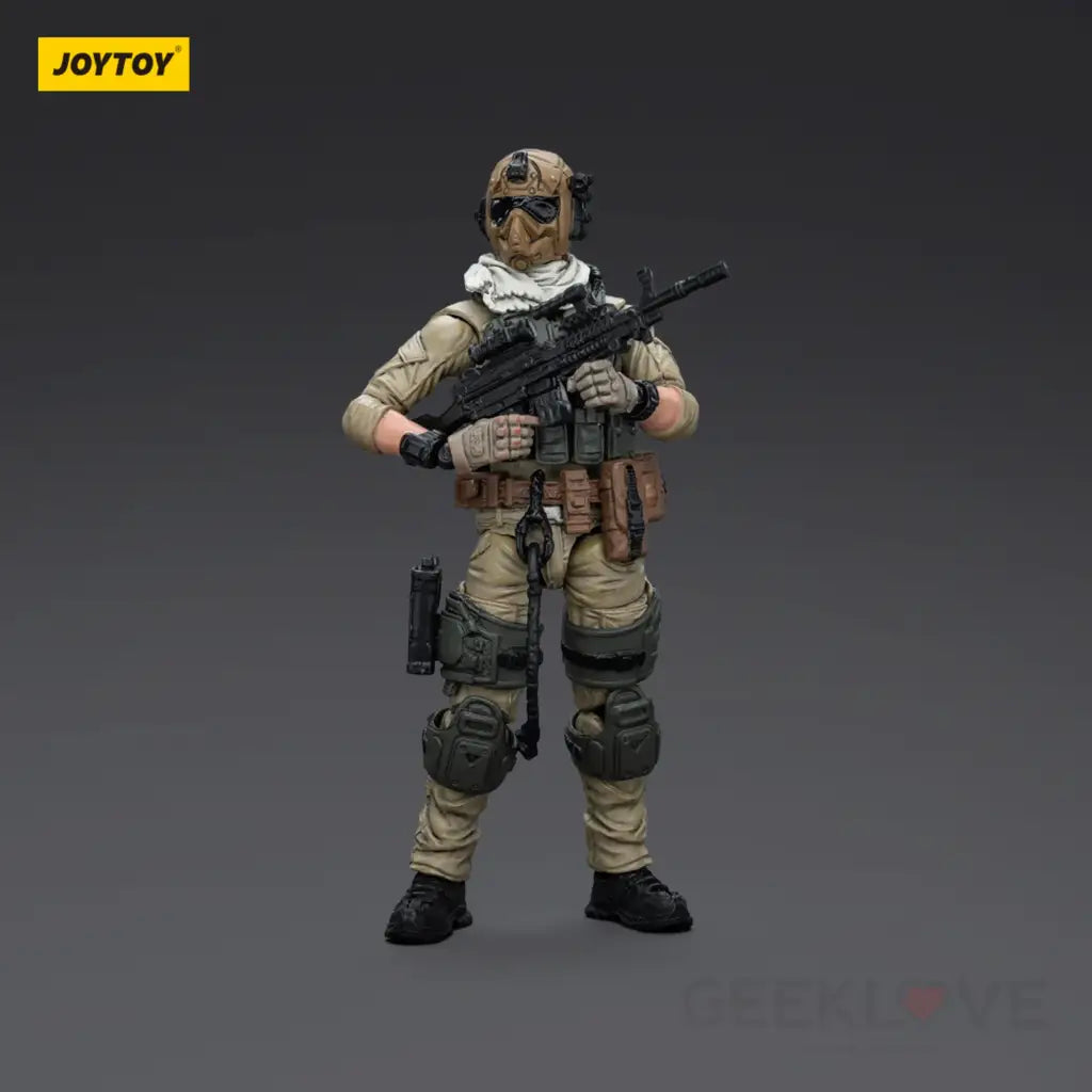 U.s.army Delta Assault Squad Machine Gunner Action Figure