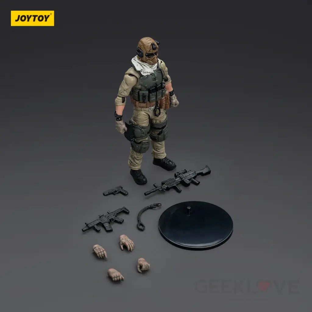U.s.army Delta Assault Squad Machine Gunner Action Figure
