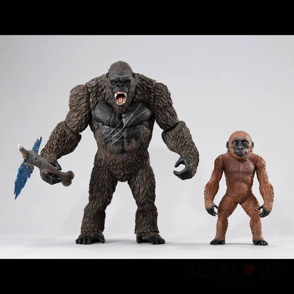 Ua Monsters Kong With Suko From Godzilla×Kong The New Empire Action Figure