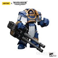 Uitramarines Cataphractii Terminator Squad With Reaper Autocannon Action Figure